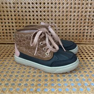 Oshkosh Toddler Girls Tarin Duck Snow Rain Boots Navy Pink 9